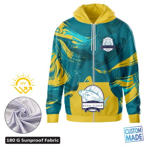 Unisex & Kids' SubSolarProtec Long Slv Hooded Full-Zip