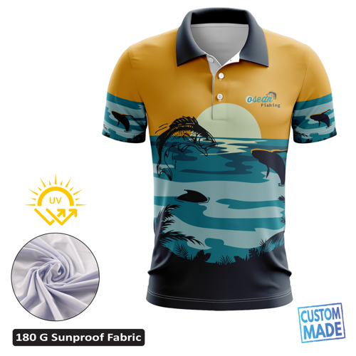 Unisex & Kids' Sub SolarProtec Short Slv Polo