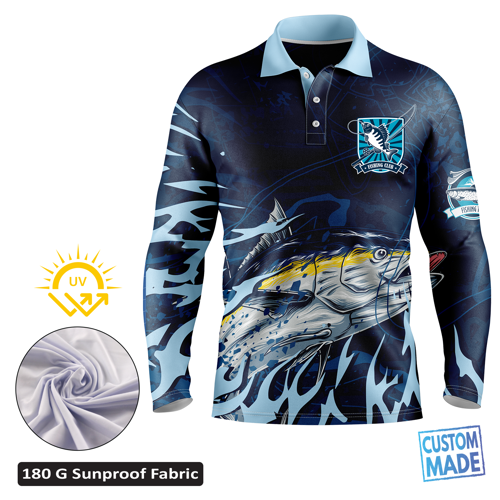 Unisex & Kids' Sub SolarProtec Long Slv Polo