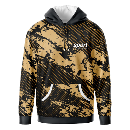 Unisex & Kids' Full Color 9.2 oz Cotton Kangaroo Hoodie