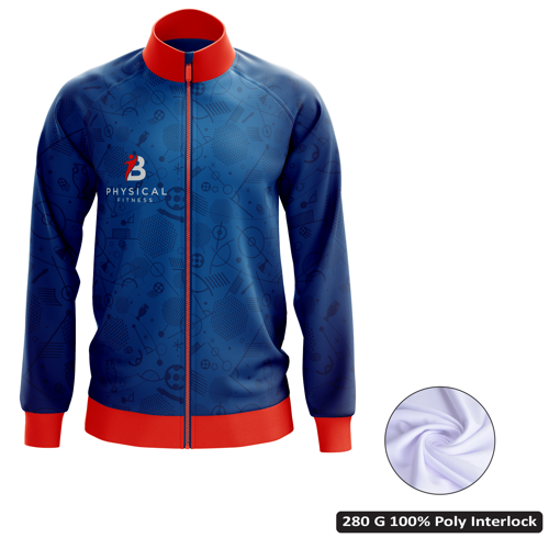 Unisex & Kids' Sublimation Premium Performance Track Jacket