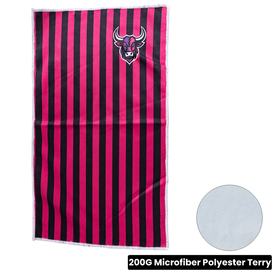 Sublimation Sports Rally Towel - 9.5" x 17"