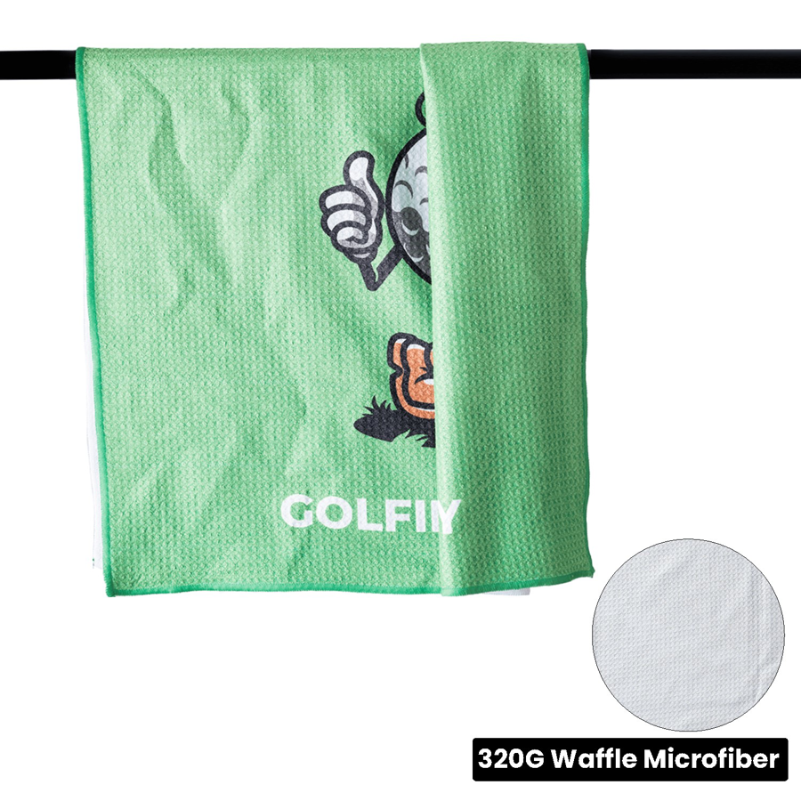 Quick-Dry Microfiber Waffle Sports Towel - 20" x 30"