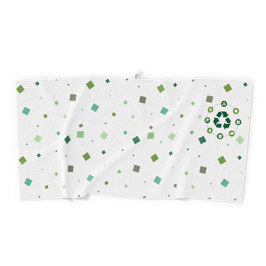 RPET Microfiber Sublimation Towel - 200gsm