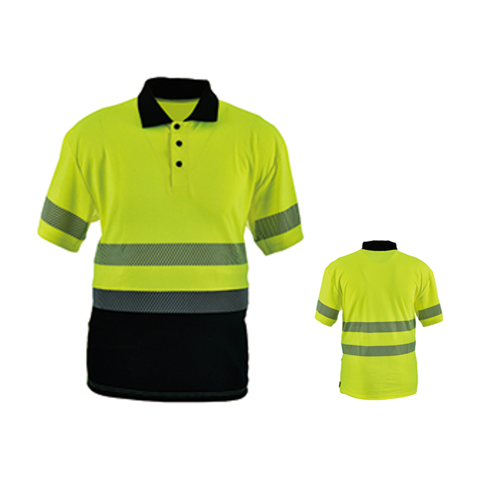 VISIPRO Class 3 Short Sleeve Reflective Front Colorblock