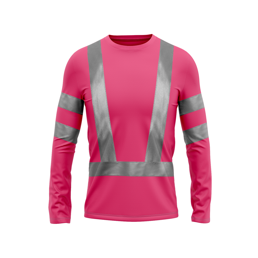 Front View - Safety Pink