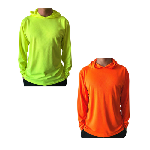 VISIPRO Non ANSI Long Sleeve Hooded Long Sleeve T-Shirt