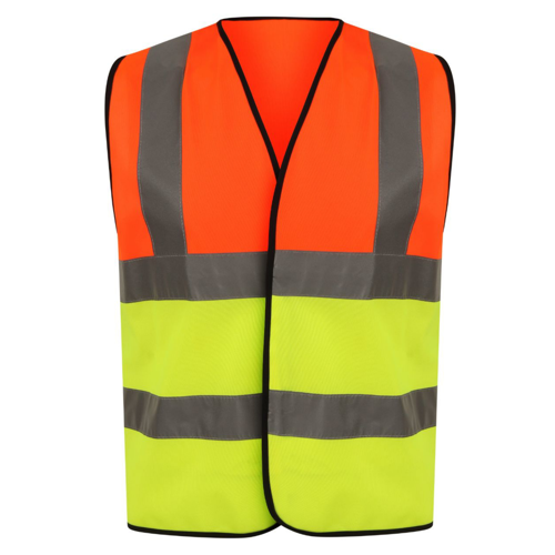 Top Orange Bottom Yellow