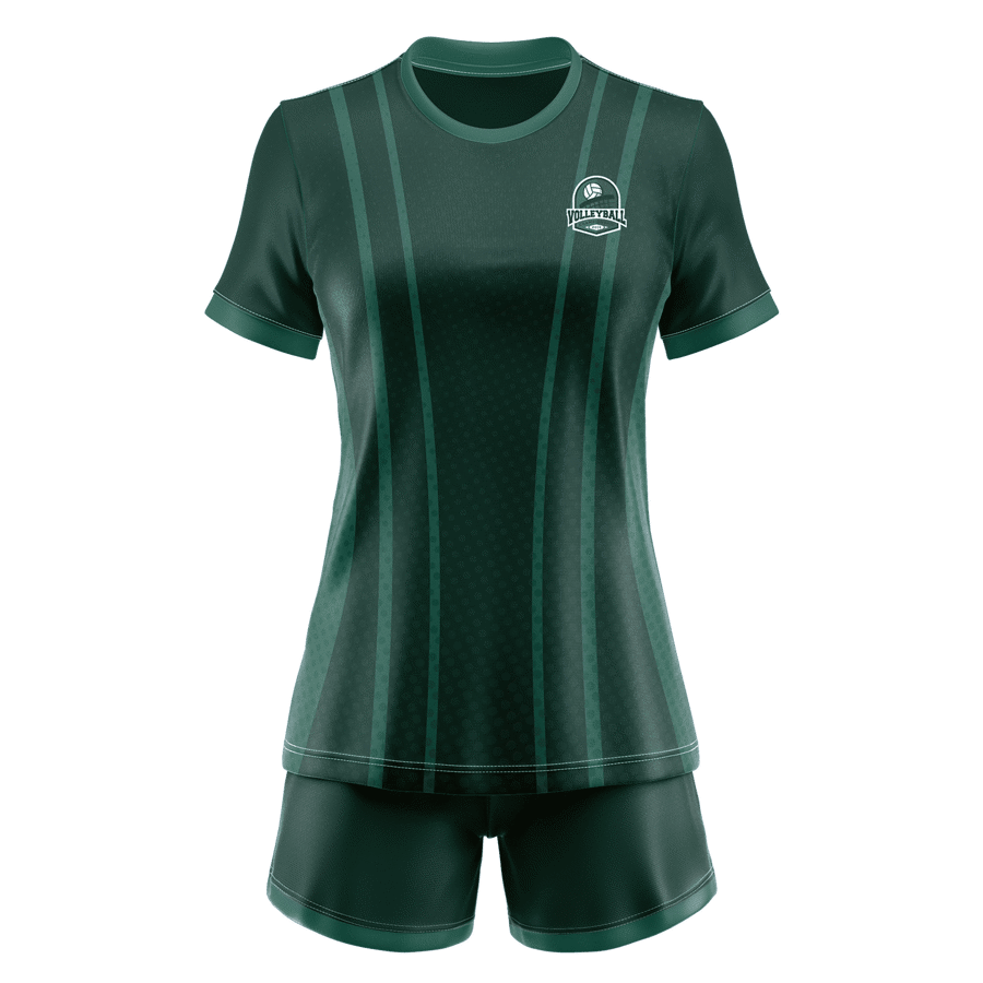 Women's Premium Sublimation Volleyball Set - Birdseye Mesh