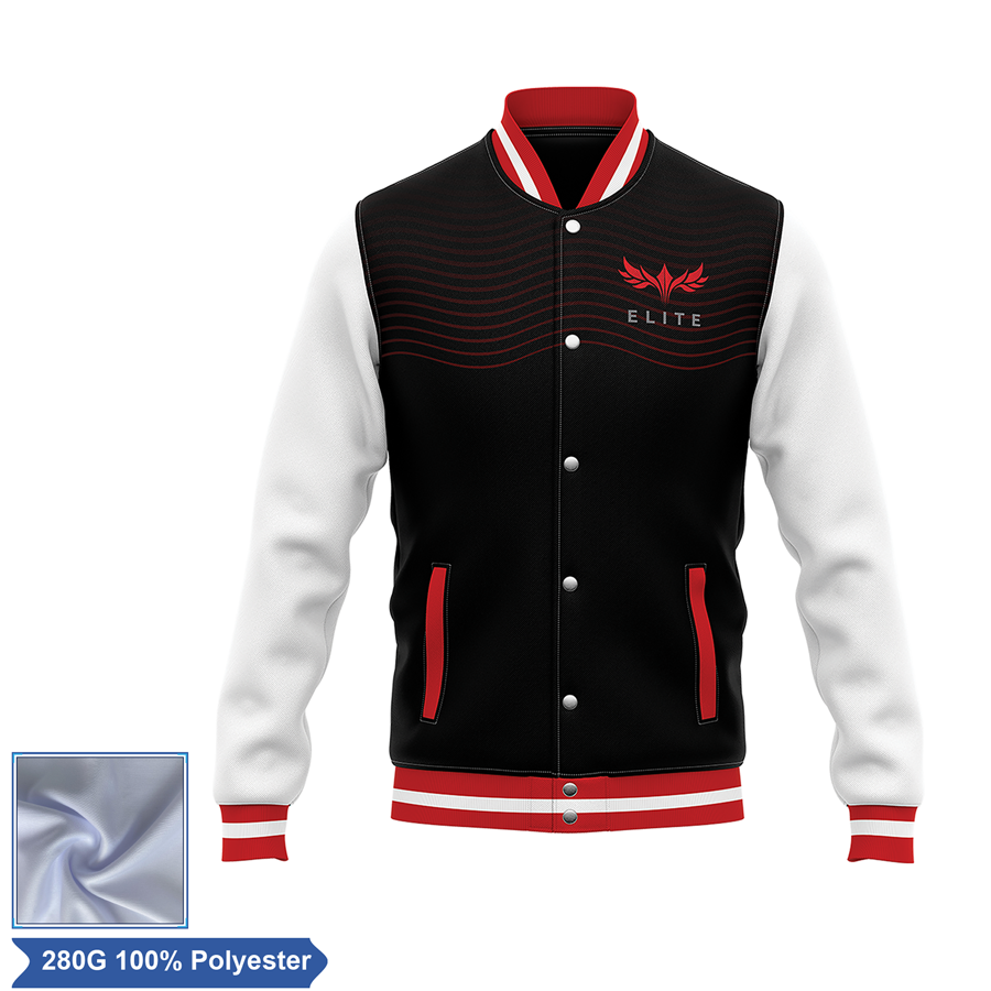 Unisex Sublimation Premium Double Layer Varsity Jacket