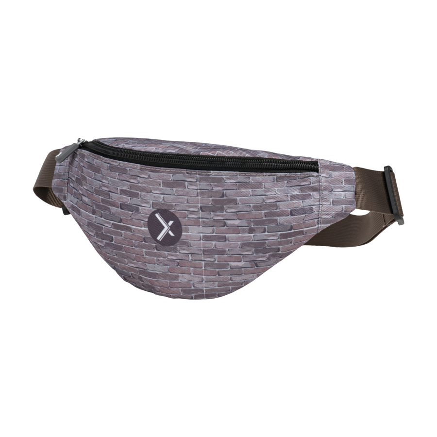 Sublimation Waist Bag w/ 1 Pocket 11x3x5 in