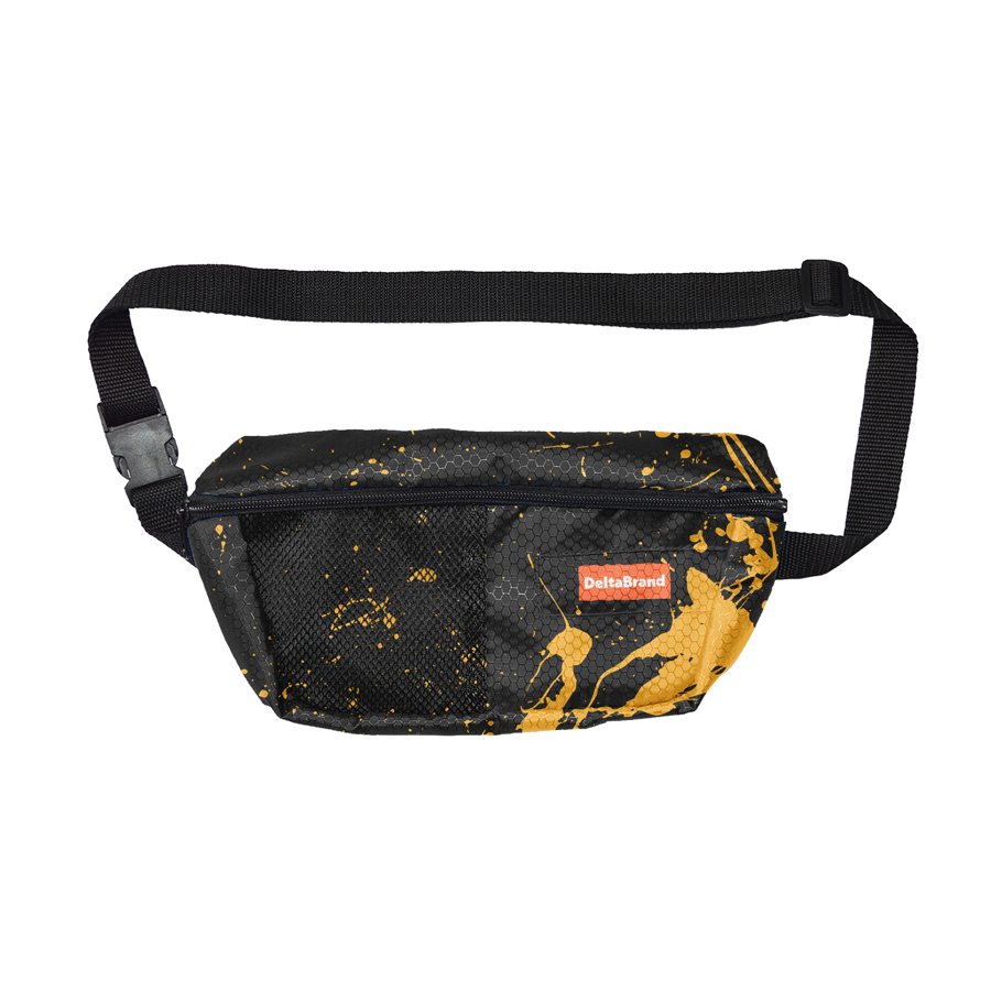Sublimation Trapezoid Waist Bag w/ 1 Pocket 10.75x5.4x2.5 in