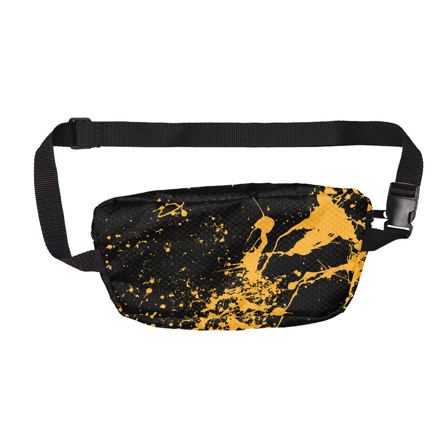 Sublimation Trapezoid Waist Bag w/ 1 Pocket 10.75x5.4x2.5 in