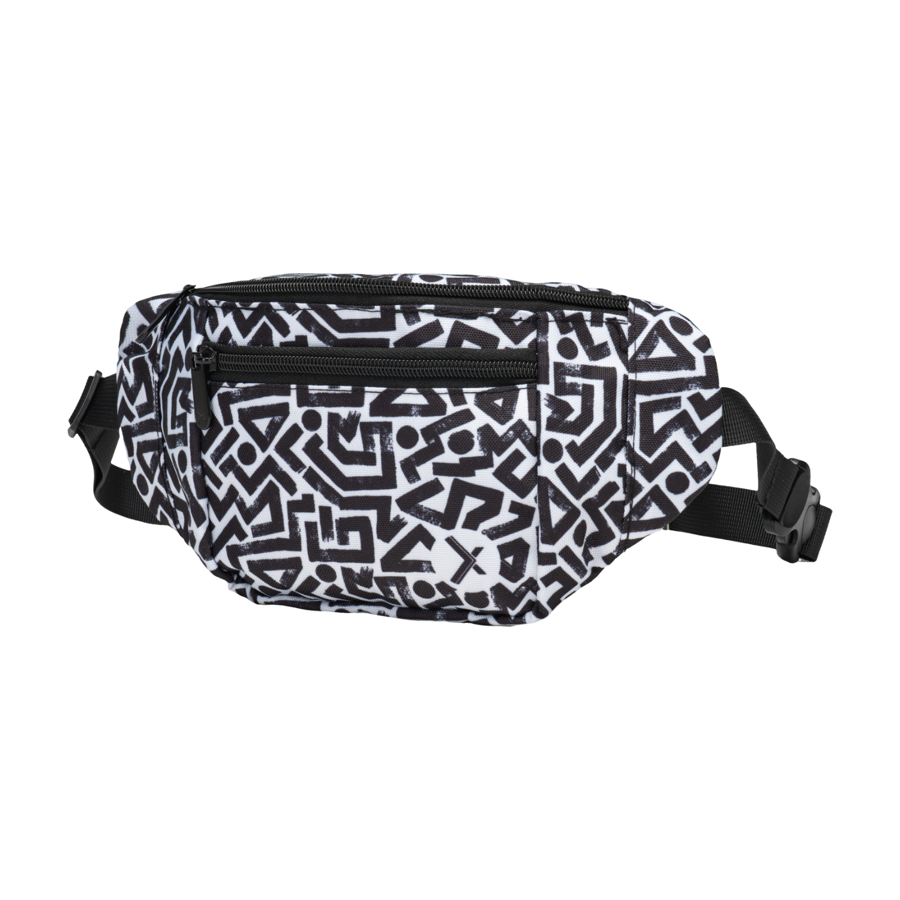 Sublimation Fanny Pack w/ 2 Pockets 11x2.5x5 in