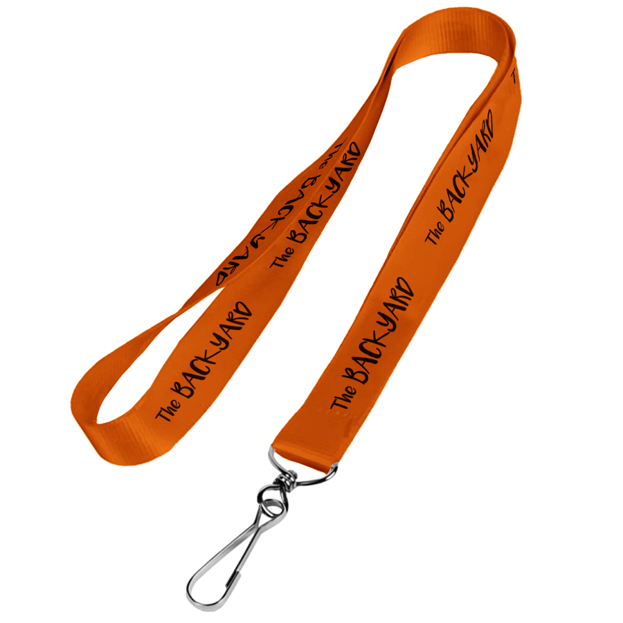 Polyester 1" Wide Lanyard