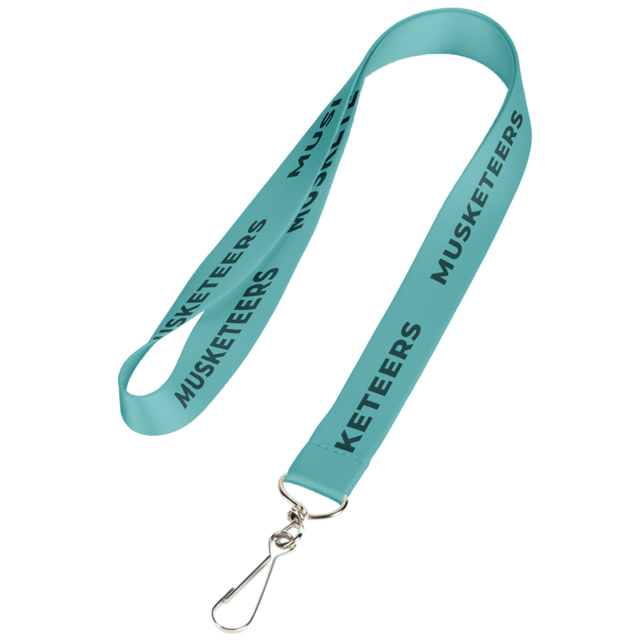 Woven 1" Wide Lanyard