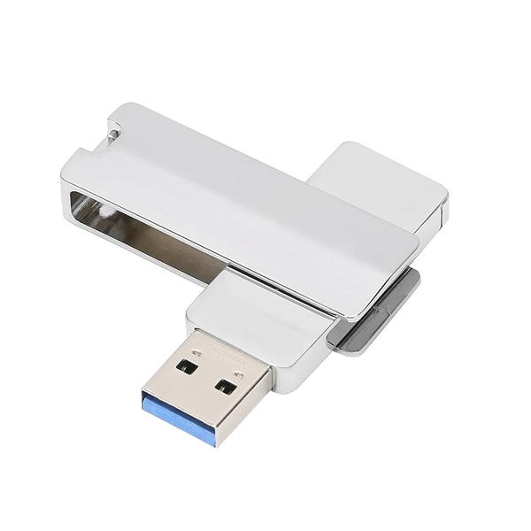 Aluminum Casing 360-Rotating PCB USB Drive