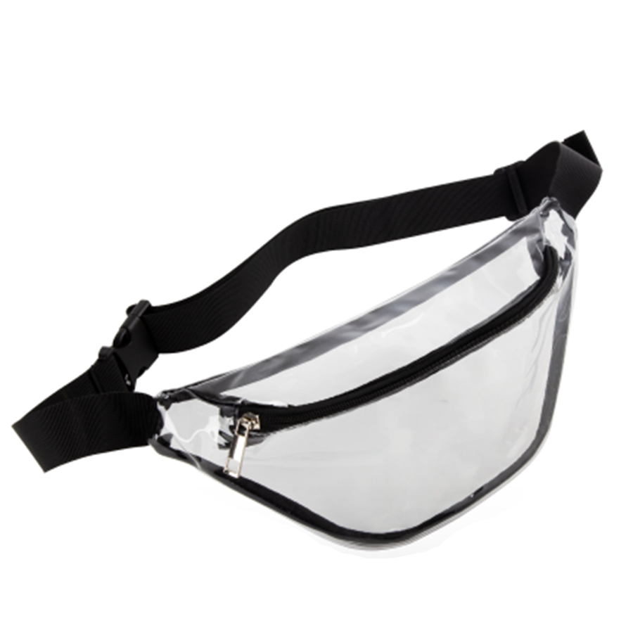 Rush - Clear PVC Fanny Pack - Multi-Pocket