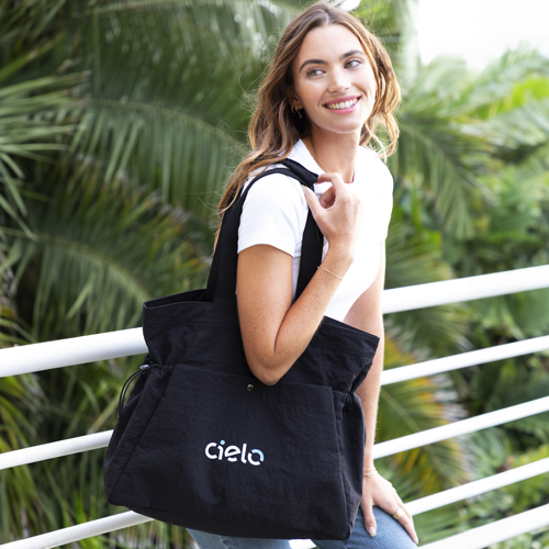 TOTE004 The Essential Side-Cinch Tote Bag Product Detail