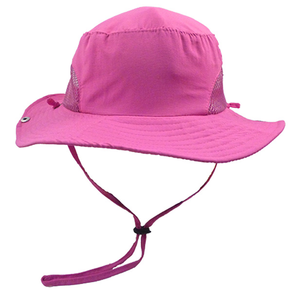 HUNT☆Travel Ripstop Bucket - Highlighter Pink Enjoy the Outdoors with our UV-9800 Microfiber Sun Hat