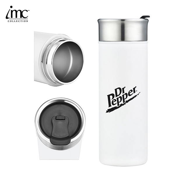 aluminun tumblers Saving Nature 16 oz Aluminum Color Changing Drinking Cup - 3 1/2'' x 3  1/2'' x 5''