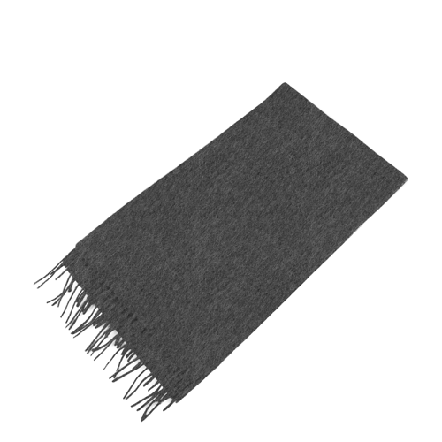 100% Cashmere Scarf/Wrap - Made In England, Solid Ink Black, Winter Luxury Accessory