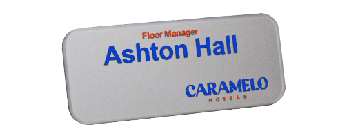 Shadow Name Badge