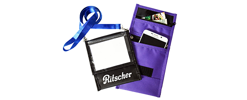 Polyester Neck Wallets