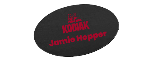 Plastic Name Badges