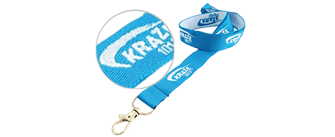 Woven Embroidery Lanyards