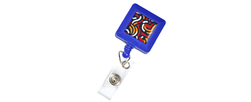 Square Badge Reels