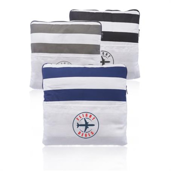 2-in-1 Cordova Pillow Blankets w/ Custom Logo