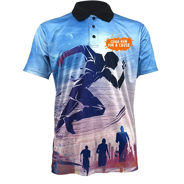 Custom Printed Unisex 160 GSM Birdseye Mesh Performance Corporate Polo shirts