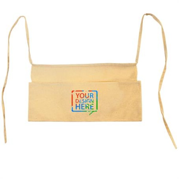 Contractor Waist Apron w/ Custom Imprint & Two Front Pockets