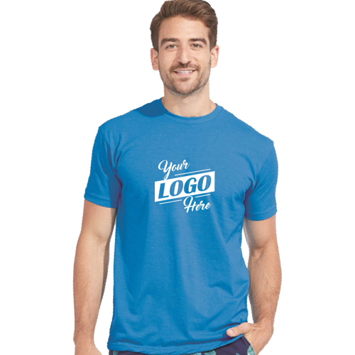 Next Level 4.3 Oz. 60/40 Combed Cotton/ Polyester Mens Cvc Crew T-Shirts w/ Custom Logo