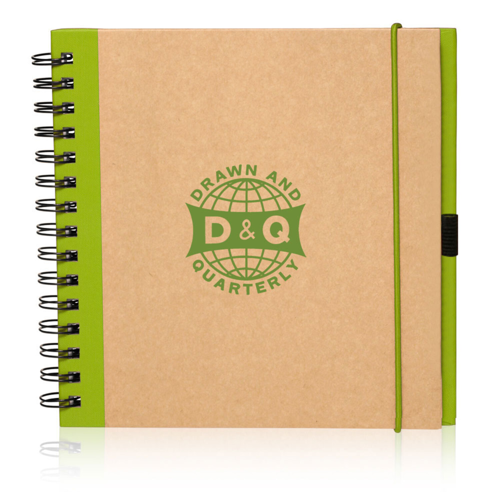 Eco-Friendly Recycled Square Notebooks with Custom Logo