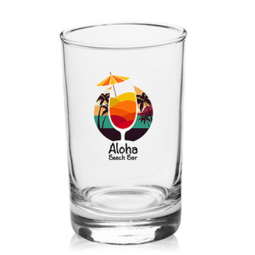 5 oz. Durable Crystalline Sampler Custom Glasses