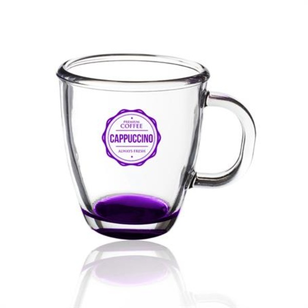 11.75 oz. London Glass Custom Coffee Mugs