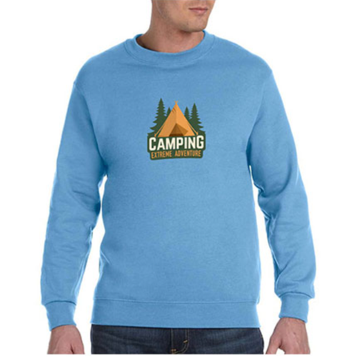 Custom Printed Gildan DryBlend Adult Crewneck Sweatshirts