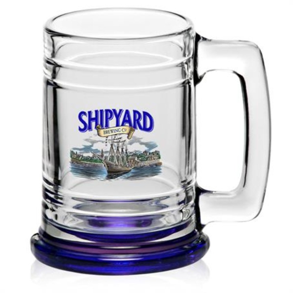 15 oz. Libbey Maritime Glass Premium Custom Print Mugs