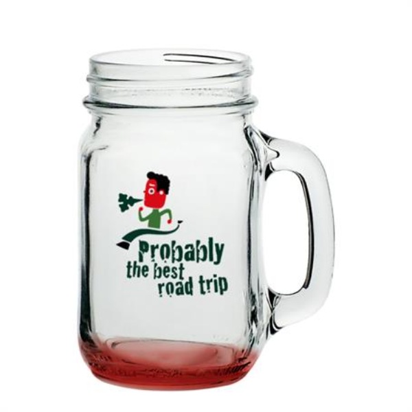 16 oz. Libbey Custom Mason Jars with Handles