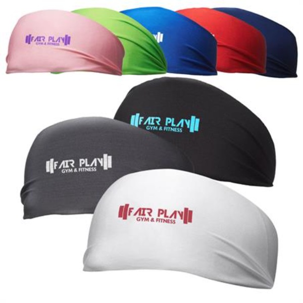 Custom Printed Lycra Athletic Sports Headband