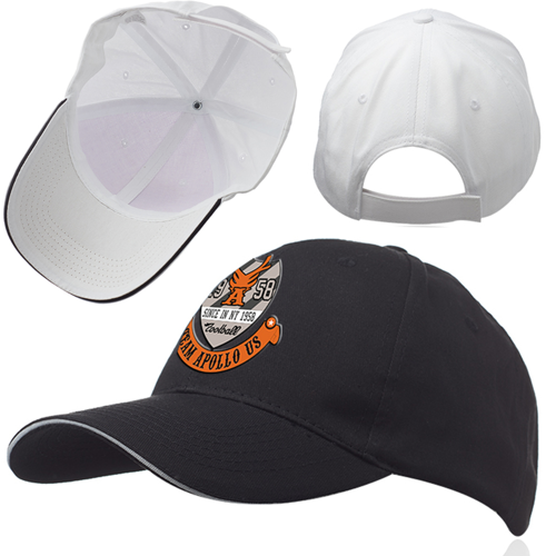 Custom Embroidered Ace 6-Panel Structured Baseball Caps