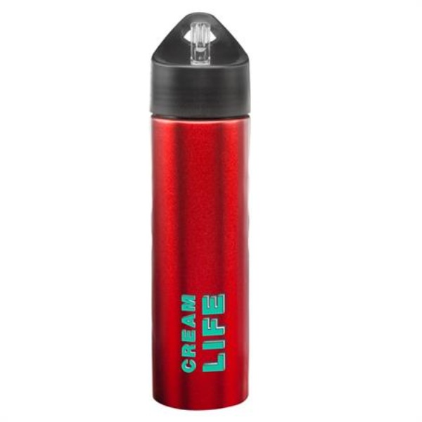 25 oz. Slim Stainless Steel Flip Top Custom Water Bottles