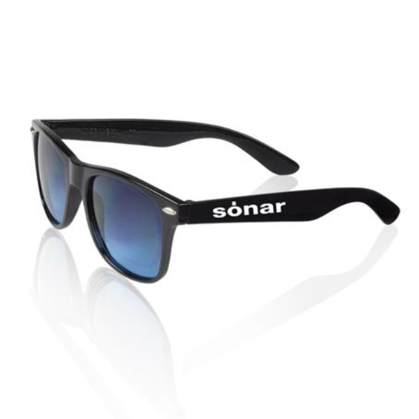 Gradient Lens Sunglasses w/ Custom Logo