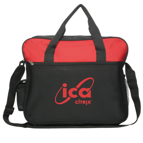 Promotional Economy Laptop Messenger Bag W/ Shoulder Strap