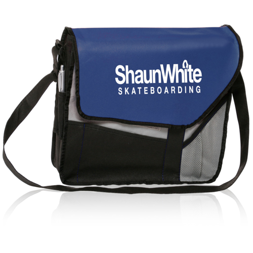 Slant Flap Messenger Bags W/ Shoulder Strap
