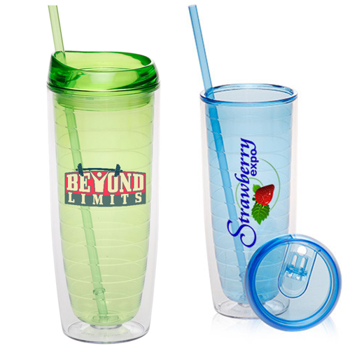 20 oz. Tall Double Wall Orbit Custom Acrylic Tumblers