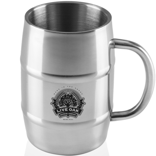 17 oz. Large Barrel Moscow Mule Mugs w/ Custom Imprint