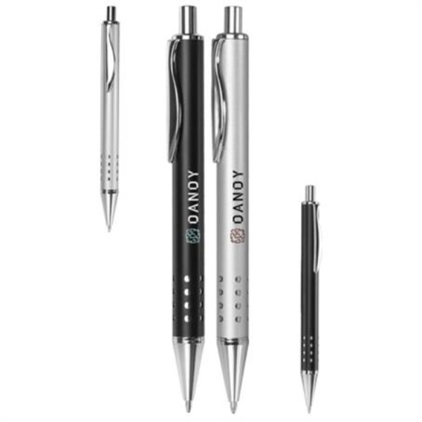 Custom Swerve Clip Metal Ballpoint Pens with Logo